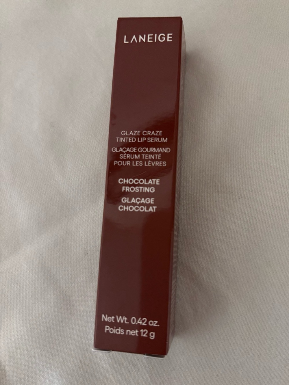 LANEIGE Glaze Craze Tinted Lip Serum - Chocolate Frosting